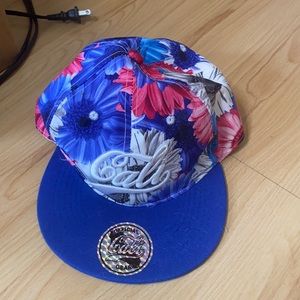 floral baseball cap